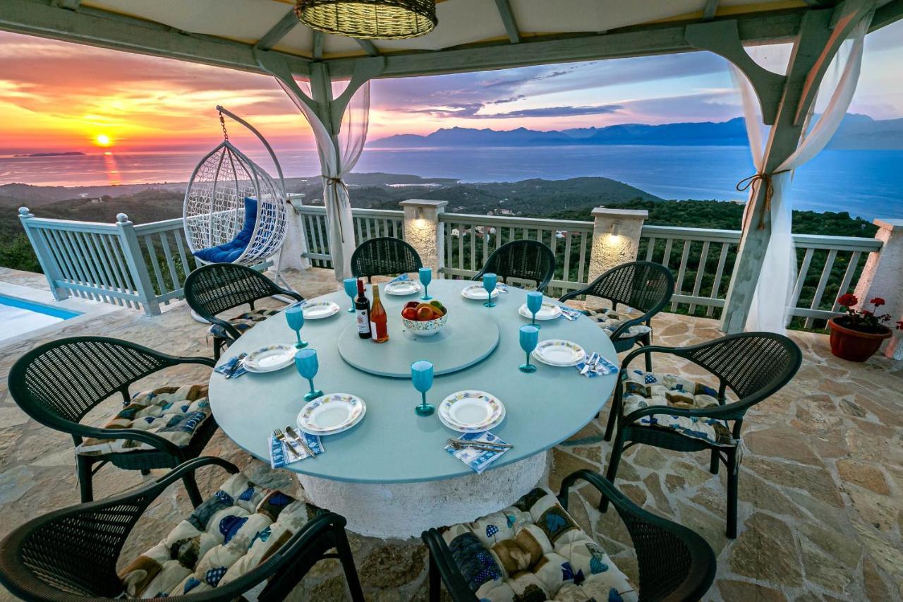 Orizontas Corfu, Private With Breathtaking Views Loútsai