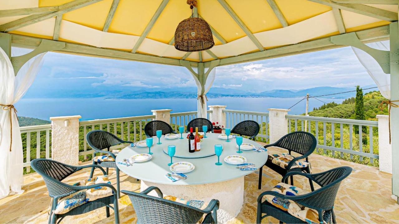Orizontas Corfu, Private With Breathtaking Views Willa